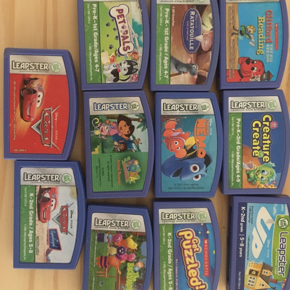 Leapfrop
Games
Lot of 11
Leapster
Kids